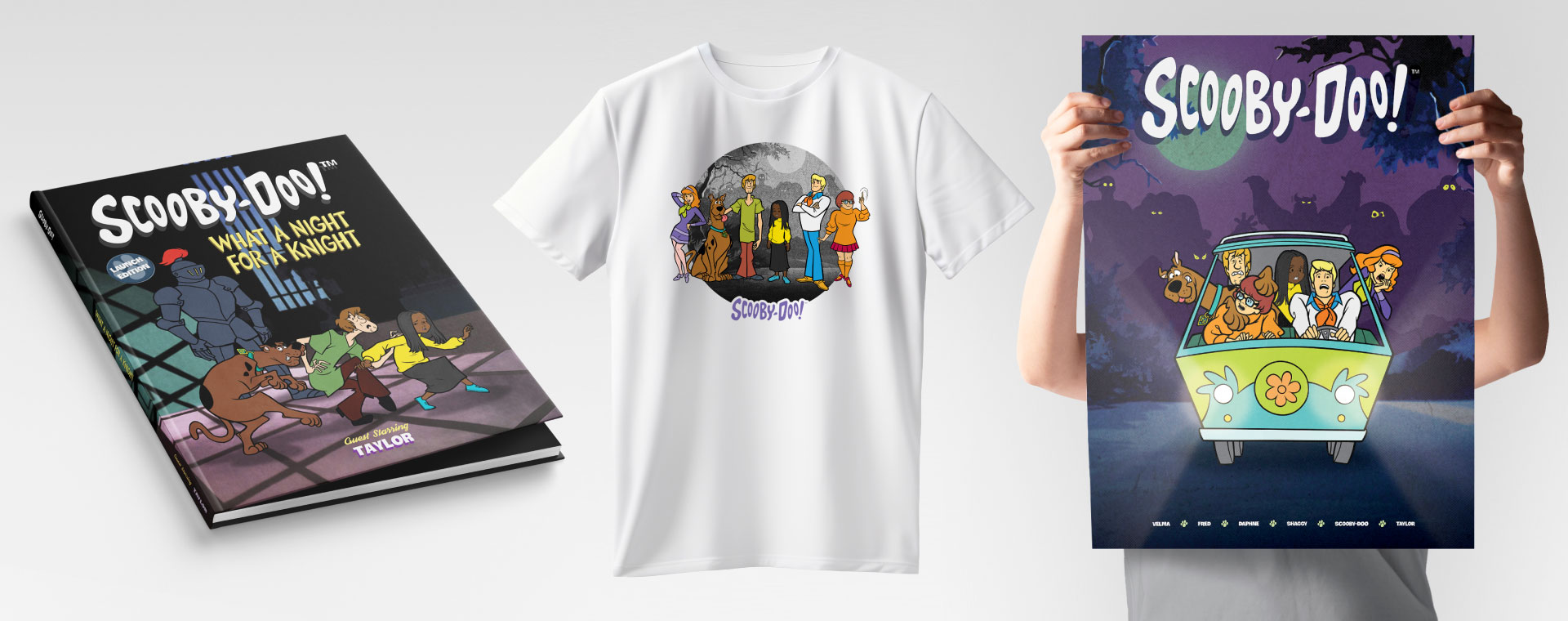 Scooby-Doo Character Studio merchandise preview.